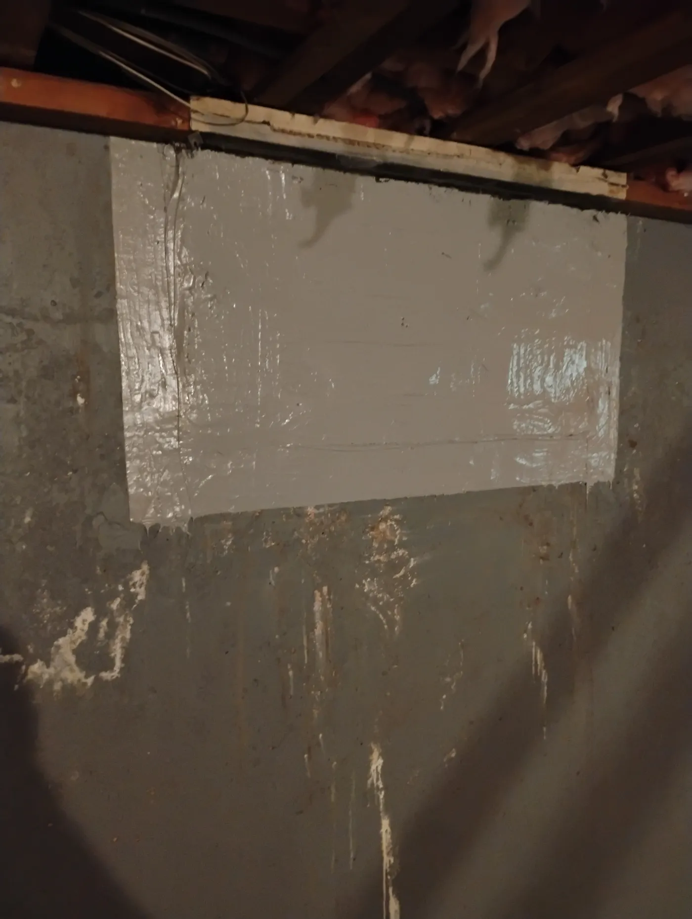 Foundation Crack Injection in Newington, CT - After repair